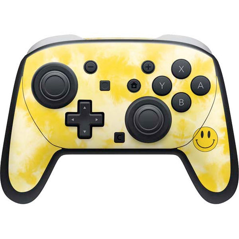 Yellow Tie Die Nintendo Skins