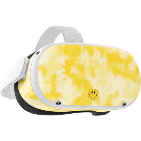 Yellow Tie Die Oculus Quest 2 Skin