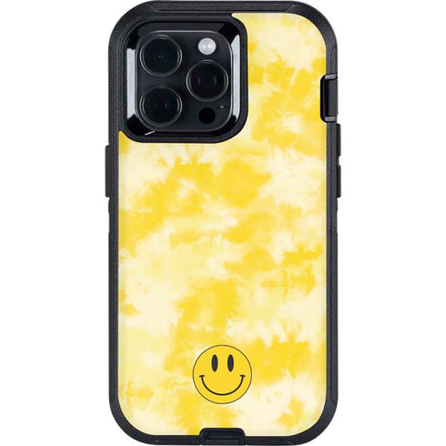 Yellow Tie Die Otterbox Defender iPhone Skin