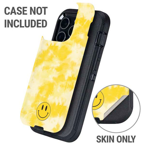 Yellow Tie Die Otterbox Defender iPhone Skin
