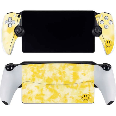 Yellow Tie Die PlayStation PS5 Skins