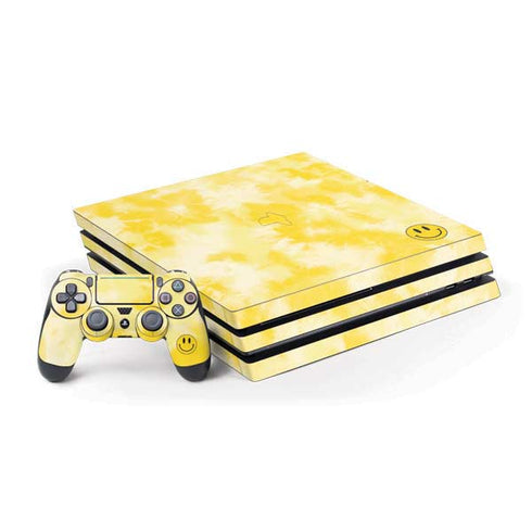 Yellow Tie Die PlayStation PS4 Skins