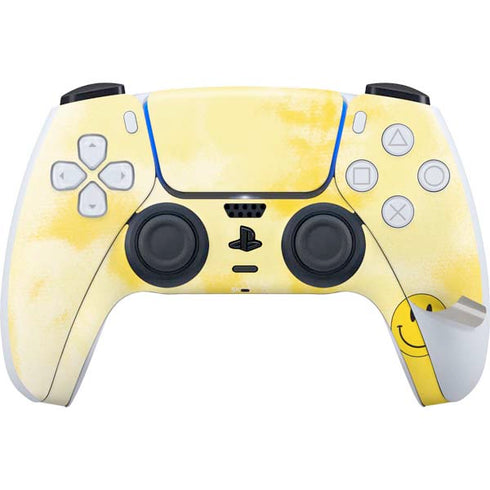 Yellow Tie Die PS5 Pro Disk Bundle Skin