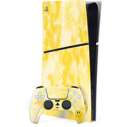 Yellow Tie Die PlayStation PS5 Skins