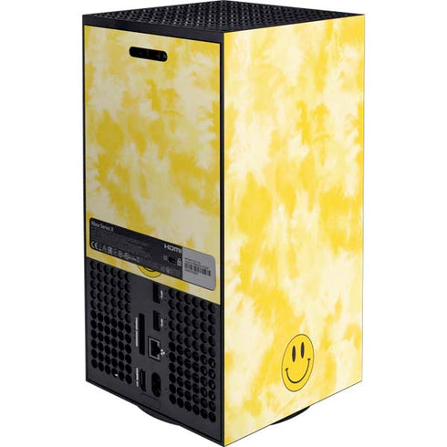 Yellow Tie Die Xbox Series X Bundle Skin