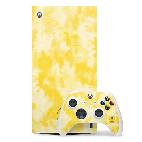 Yellow Tie Die Xbox Series X Skins