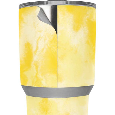 Yellow Tie Die Yeti 30oz Rambler Tumbler Skin