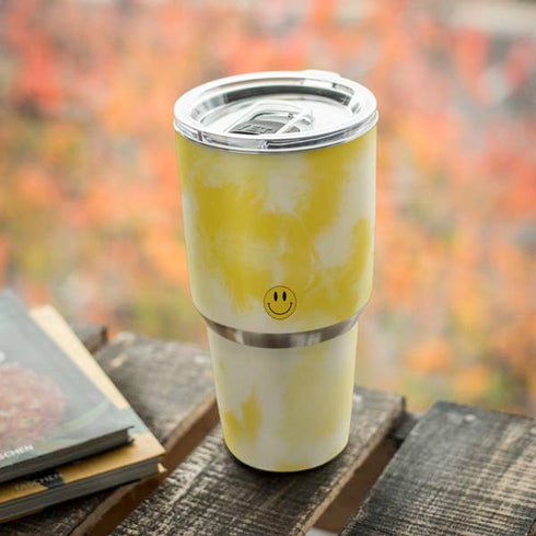 Yellow Tie Die Yeti 30oz Rambler Tumbler Skin