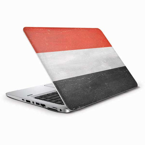 Yemen Flag Distressed HP Elitebook Skin