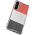 Yemen Flag Distressed Galaxy S24 FE Clear Case