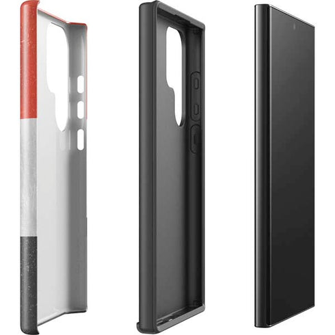Yemen Flag Distressed Galaxy S25 Ultra Impact Case