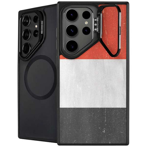 Yemen Flag Distressed Galaxy Cases