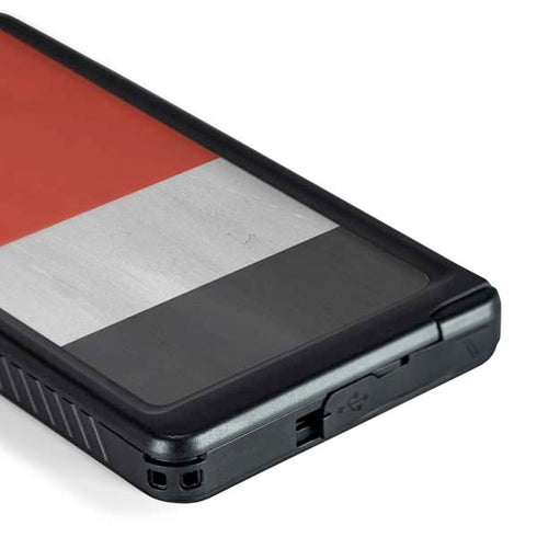Yemen Flag Distressed Galaxy S24 Ultra Waterproof Case