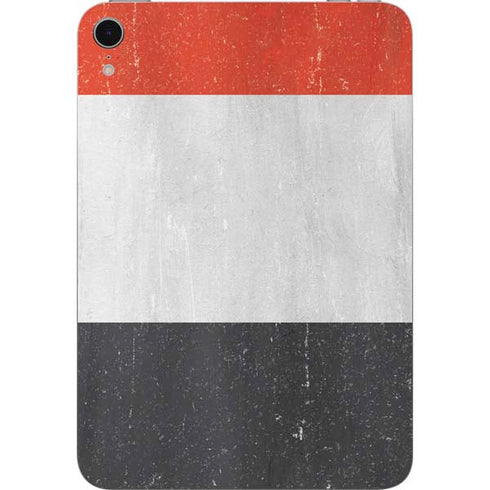 Yemen Flag Distressed Apple iPad Mini Skin