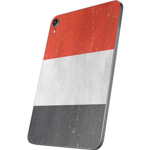 Yemen Flag Distressed Apple iPad Mini Skin