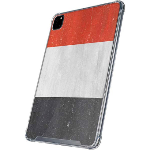Yemen Flag Distressed iPad Cases