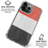 Yemen Flag Distressed iPhone 16 Pro Clear Case