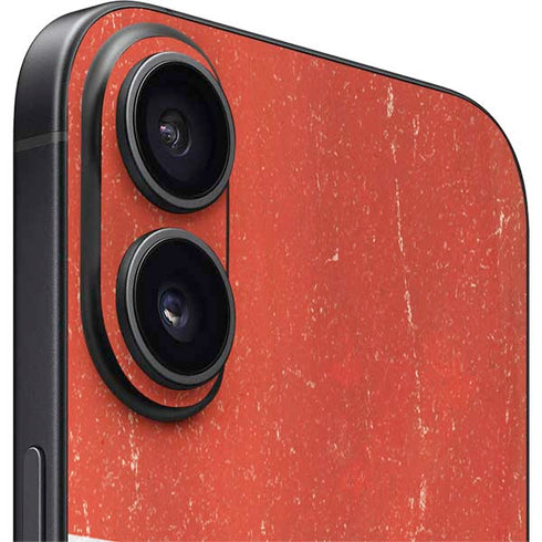 Yemen Flag Distressed iPhone 16 Skin