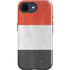 Yemen Flag Distressed iPhone 16e Impact Case