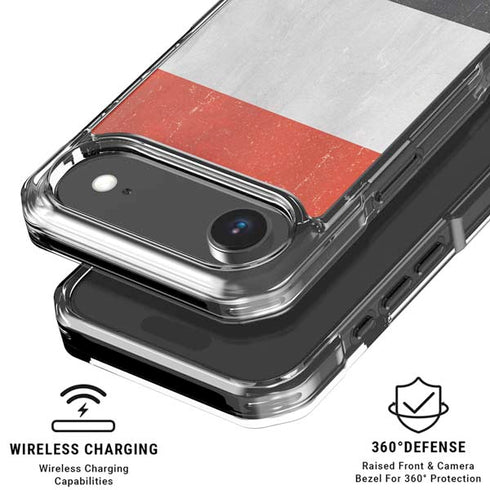 Yemen Flag Distressed iPhone 17 Air MagSafe Case