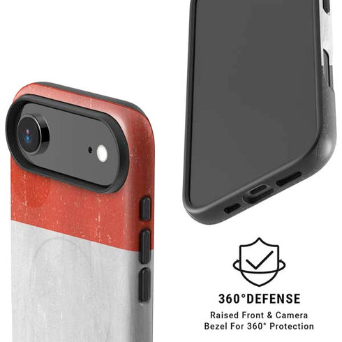 Yemen Flag Distressed iPhone 17 Air Magsafe Impact Case