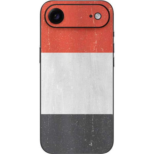 Yemen Flag Distressed iPhone 17 Air Skin