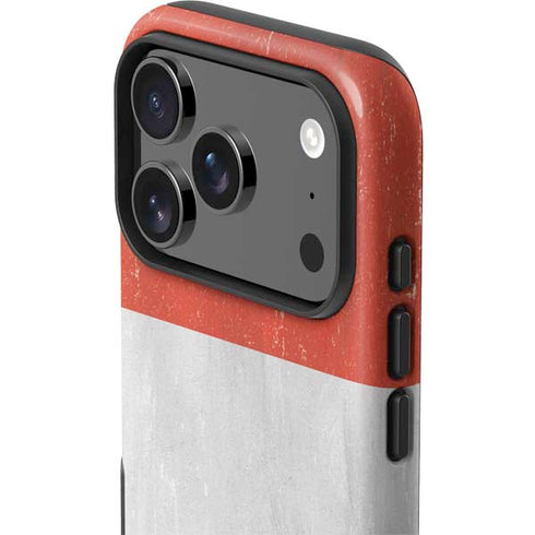 Yemen Flag Distressed iPhone 17 Pro Max Impact Case