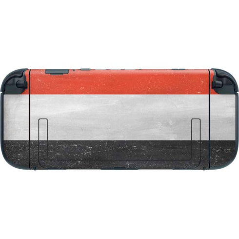 Yemen Flag Distressed Nintendo Switch 2 (2025) with Joy-Con Skin