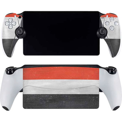 Yemen Flag Distressed PlayStation PS5 Skins