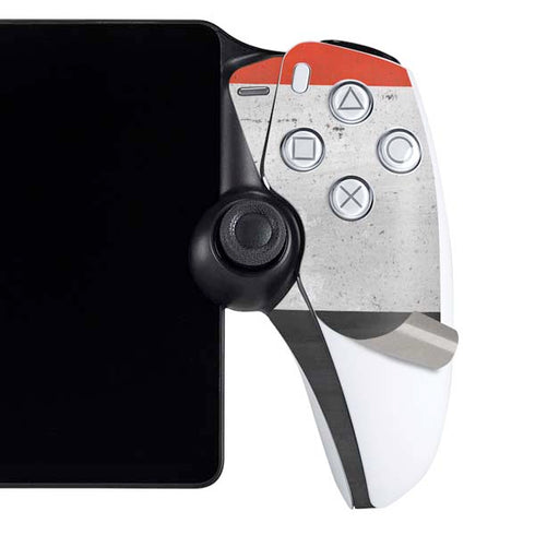 Yemen Flag Distressed PlayStation Portal Remote Player Skin