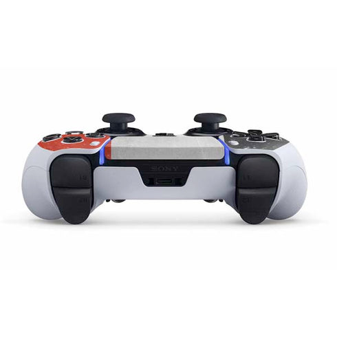 Yemen Flag Distressed PS5 DualSense Edge Pro Controller Skin
