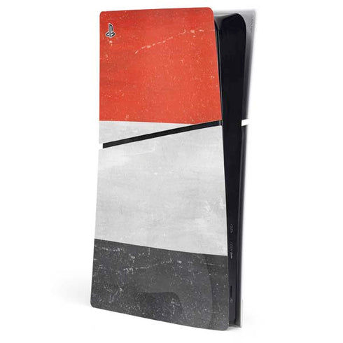 Yemen Flag Distressed PlayStation PS5 Skins