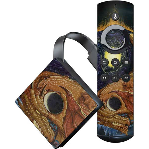 Yin Yang Dragon by Ed Beard Jr Amazon Fire TV Skin