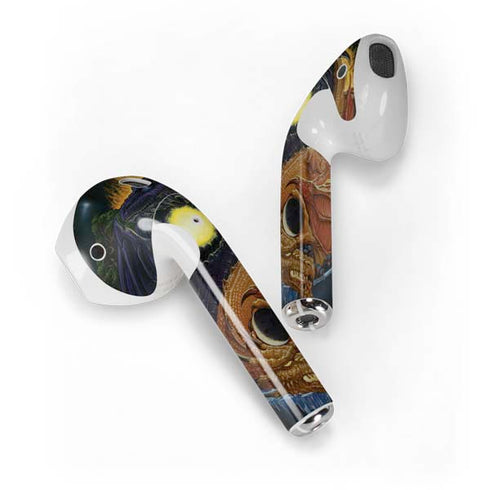 Yin Yang Dragon by Ed Beard Jr Apple AirPods Skin