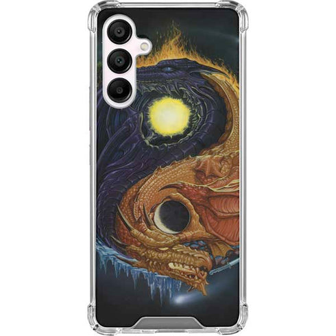 Yin Yang Dragon by Ed Beard Jr Galaxy A16 5G Clear Case