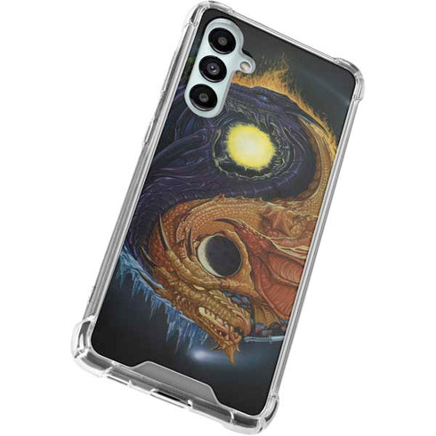 Yin Yang Dragon by Ed Beard Jr Galaxy A16 5G Clear Case