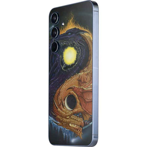 Yin Yang Dragon by Ed Beard Jr Galaxy A55 5G Skin