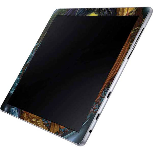 Yin Yang Dragon by Ed Beard Jr Galaxy Book 12in Skin