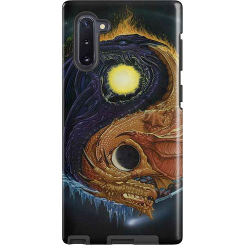 Yin Yang Dragon by Ed Beard Jr Galaxy Cases