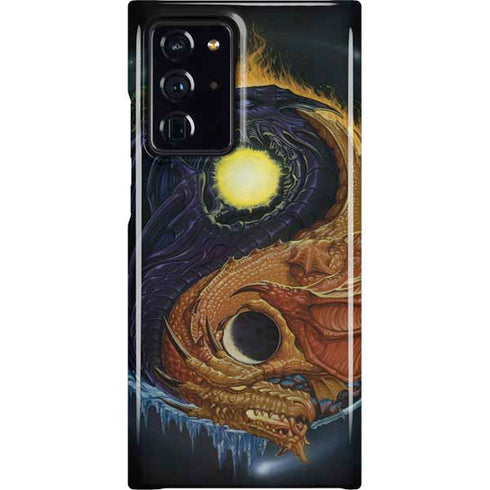 Yin Yang Dragon by Ed Beard Jr Galaxy Cases