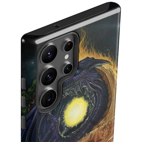 Yin Yang Dragon by Ed Beard Jr Galaxy S23 Ultra Pro Case