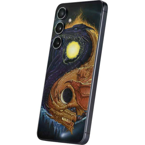 Yin Yang Dragon by Ed Beard Jr Galaxy S24 Plus Skin