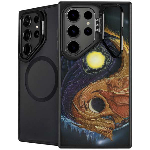Yin Yang Dragon by Ed Beard Jr Galaxy Cases