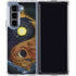 Yin Yang Dragon by Ed Beard Jr Galaxy Z Fold5 5G Clear Case