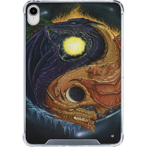 Yin Yang Dragon by Ed Beard Jr iPad 11th Gen (2025) Clear Case