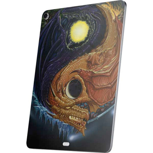 Yin Yang Dragon by Ed Beard Jr Apple iPad Air Skin