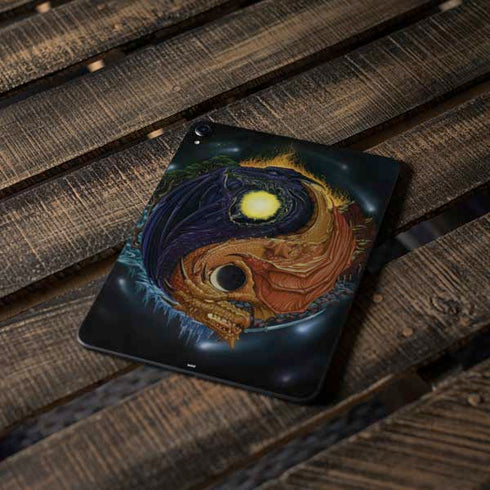 Yin Yang Dragon by Ed Beard Jr Apple iPad Pro Skin