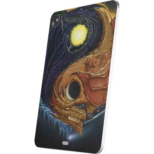 Yin Yang Dragon by Ed Beard Jr iPad Pro 13in M4 (2024) Skin