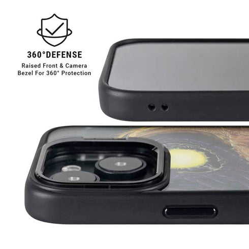 Yin Yang Dragon by Ed Beard Jr iPhone 13 Kickstand Case