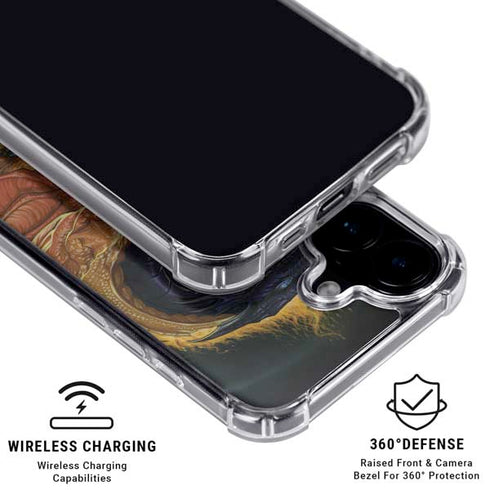 Yin Yang Dragon by Ed Beard Jr iPhone 16 MagSafe Case